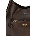 Brown Calf Leather Bos Taurus Shoulder Bag
