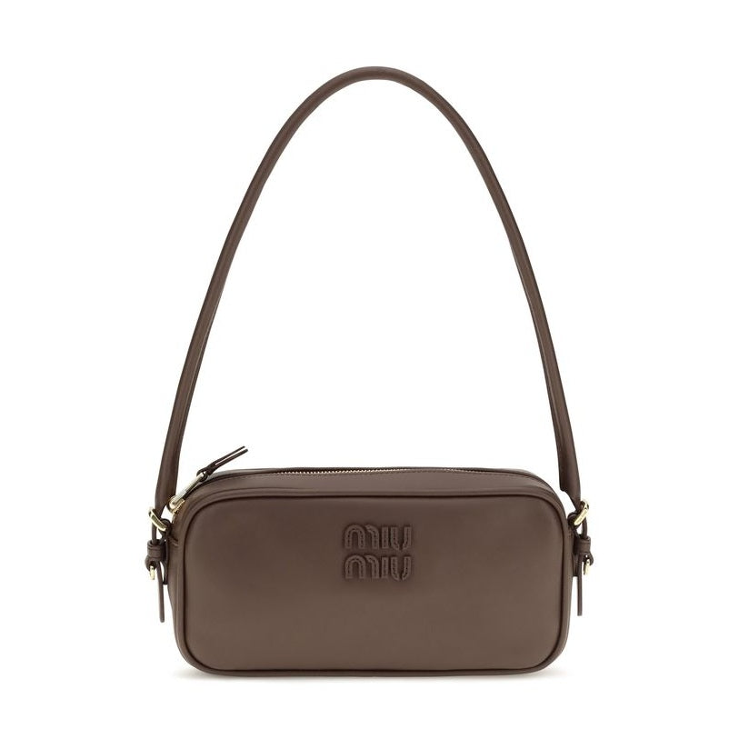 Brown Calf Leather Bos Taurus Shoulder Bag