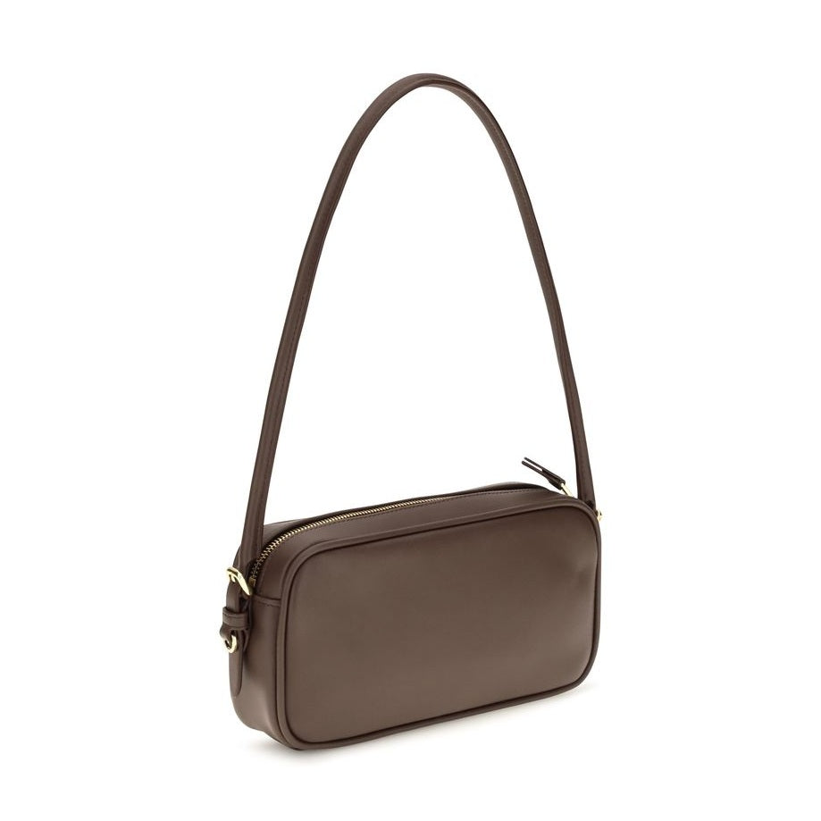 Brown Calf Leather Bos Taurus Shoulder Bag