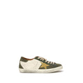 Bicolor Calf Leather Bos Taurus Sneakers