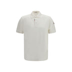White Cotton Polo Shirt