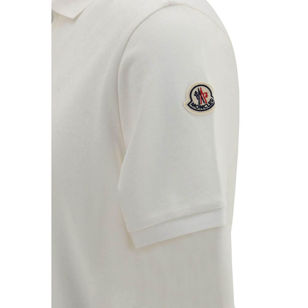 White Cotton Polo Shirt