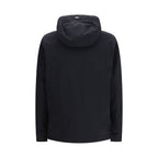 Black Polyester Shell Jacket