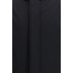 Black Polyester Shell Jacket