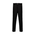 Black Virgin Wool Dress Pants