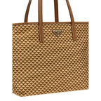 Multicolor Polyamide Tote Bag
