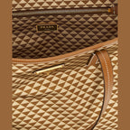 Multicolor Polyamide Tote Bag