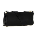 Black Polyamide Shoulder Bag