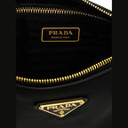 Black Polyamide Shoulder Bag