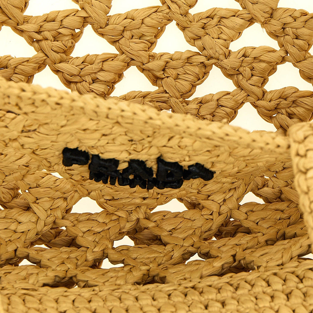 Beige Viscose Handbag