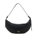 Black Calfskin Shoulder Bag