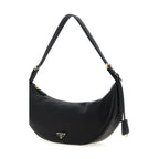 Black Calfskin Shoulder Bag