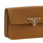 Beige Calfskin Crossbody Bag
