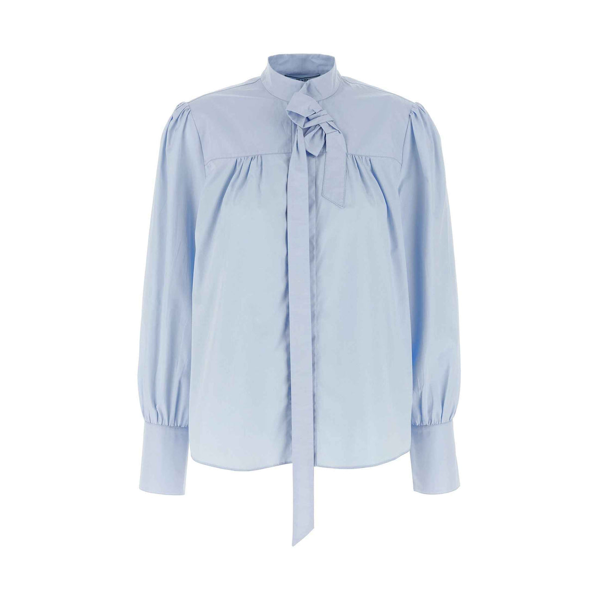 Blue Cotton Blouse