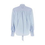 Blue Cotton Blouse