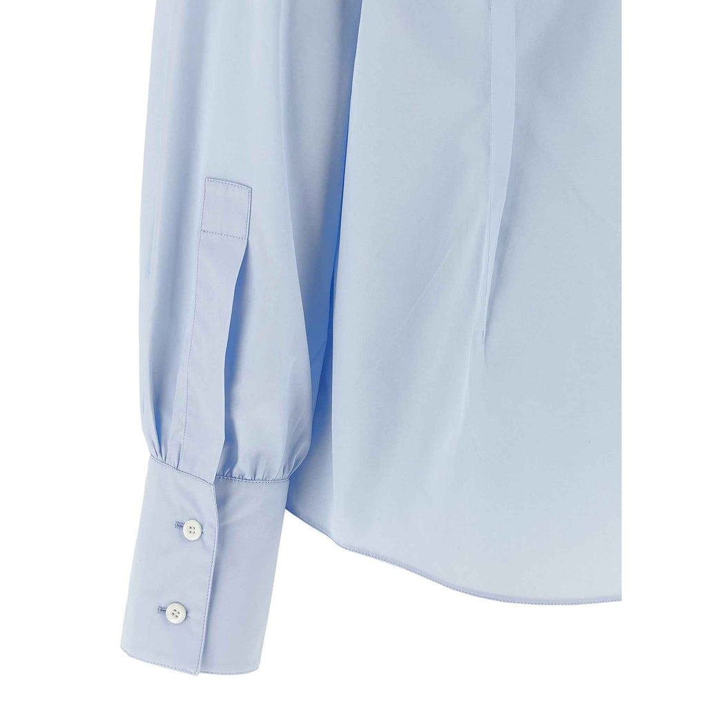 Blue Cotton Blouse