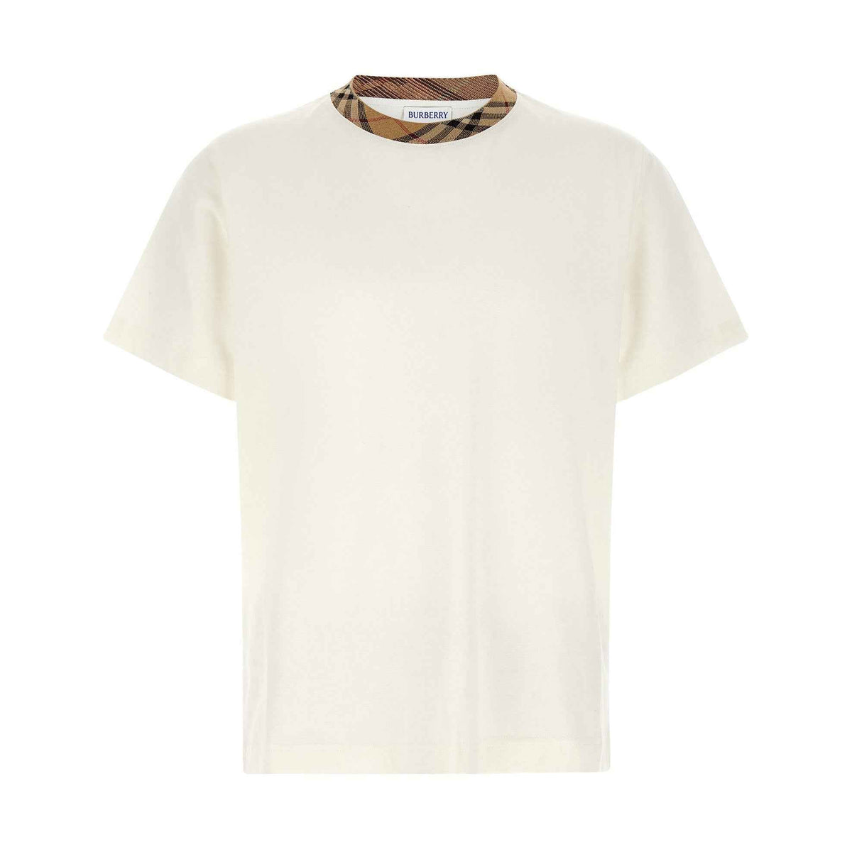 Beige Cotton T-Shirt