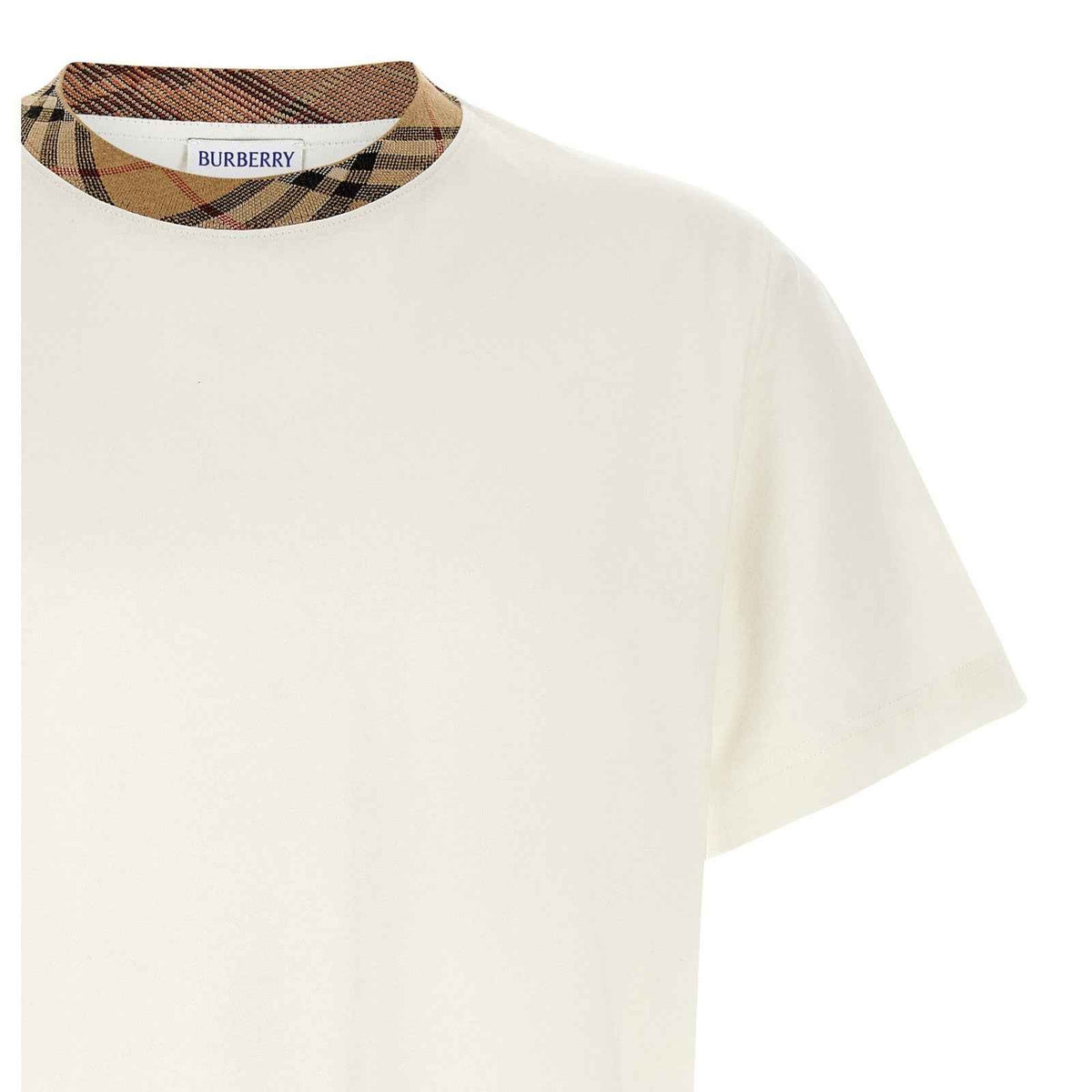Beige Cotton T-Shirt