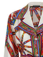 Multicolor Silk Blouse