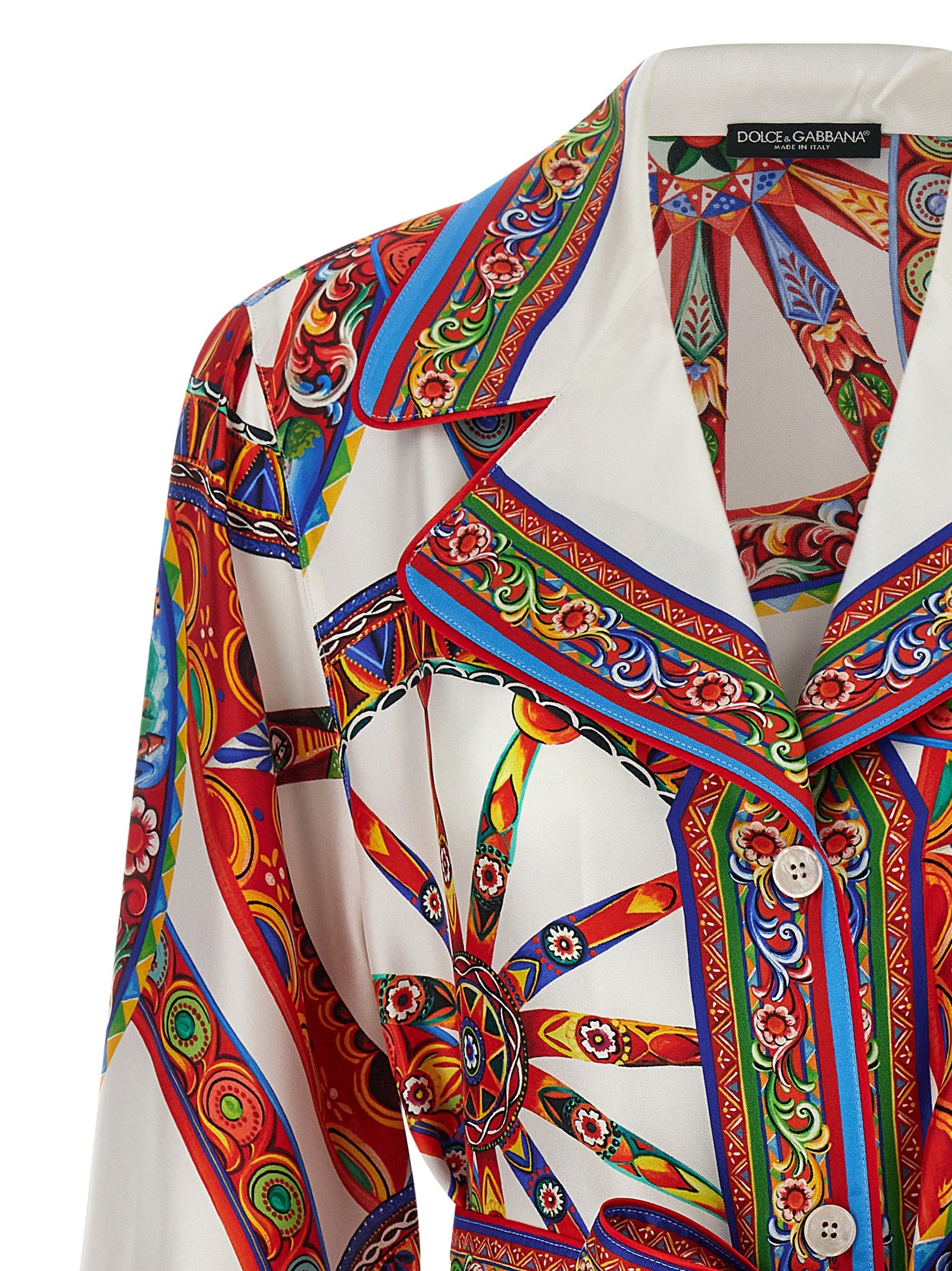 Multicolor Silk Blouse