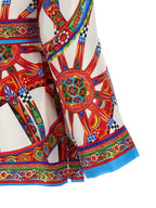 Multicolor Silk Blouse
