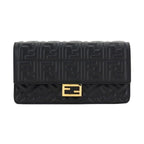 Black Calf Leather Bos Taurus Wallet