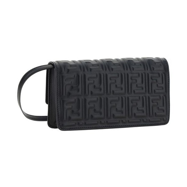Black Calf Leather Bos Taurus Wallet