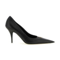 Black Calfskin High Heel Pumps