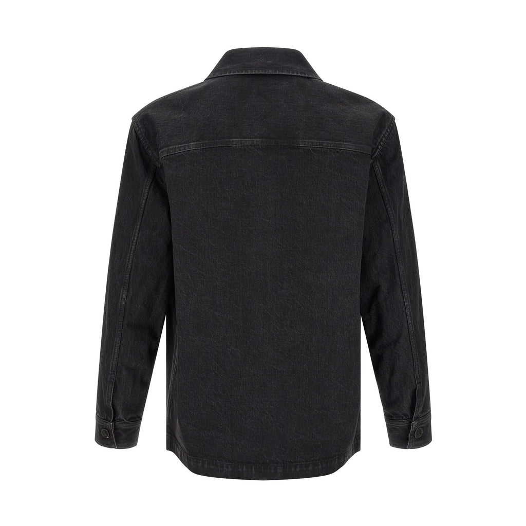 Black Cotton Blouse