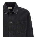 Black Cotton Blouse