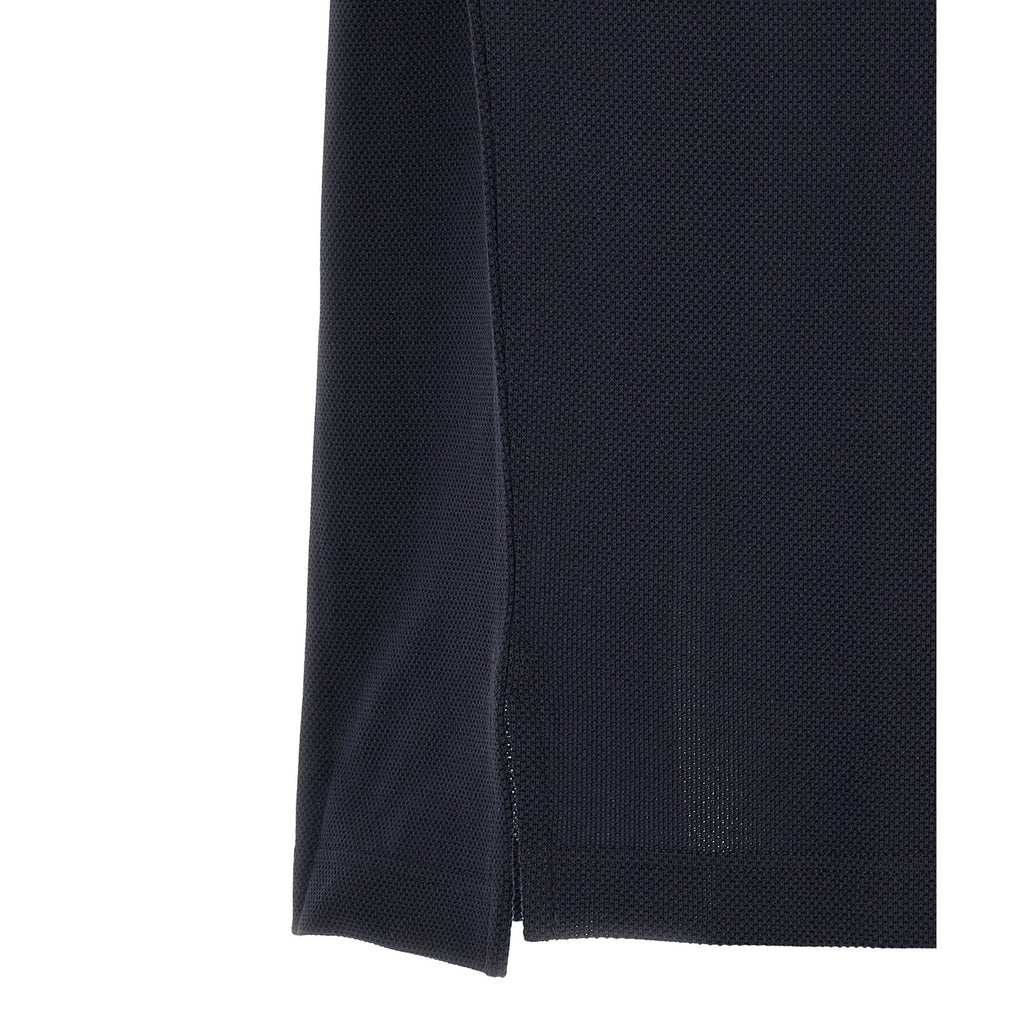 Blue Cotton Polo Shirt