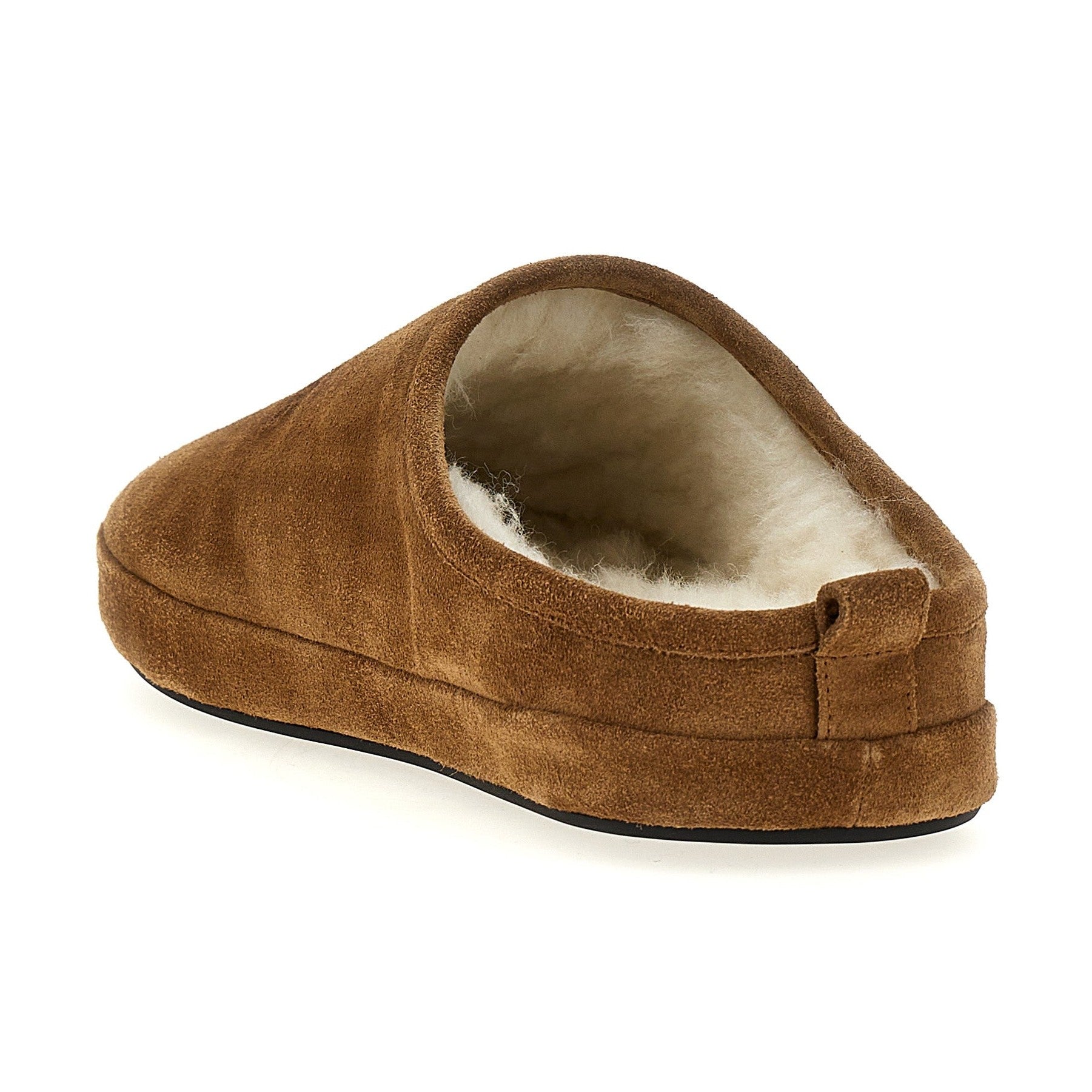 Brown Calfskin Mules