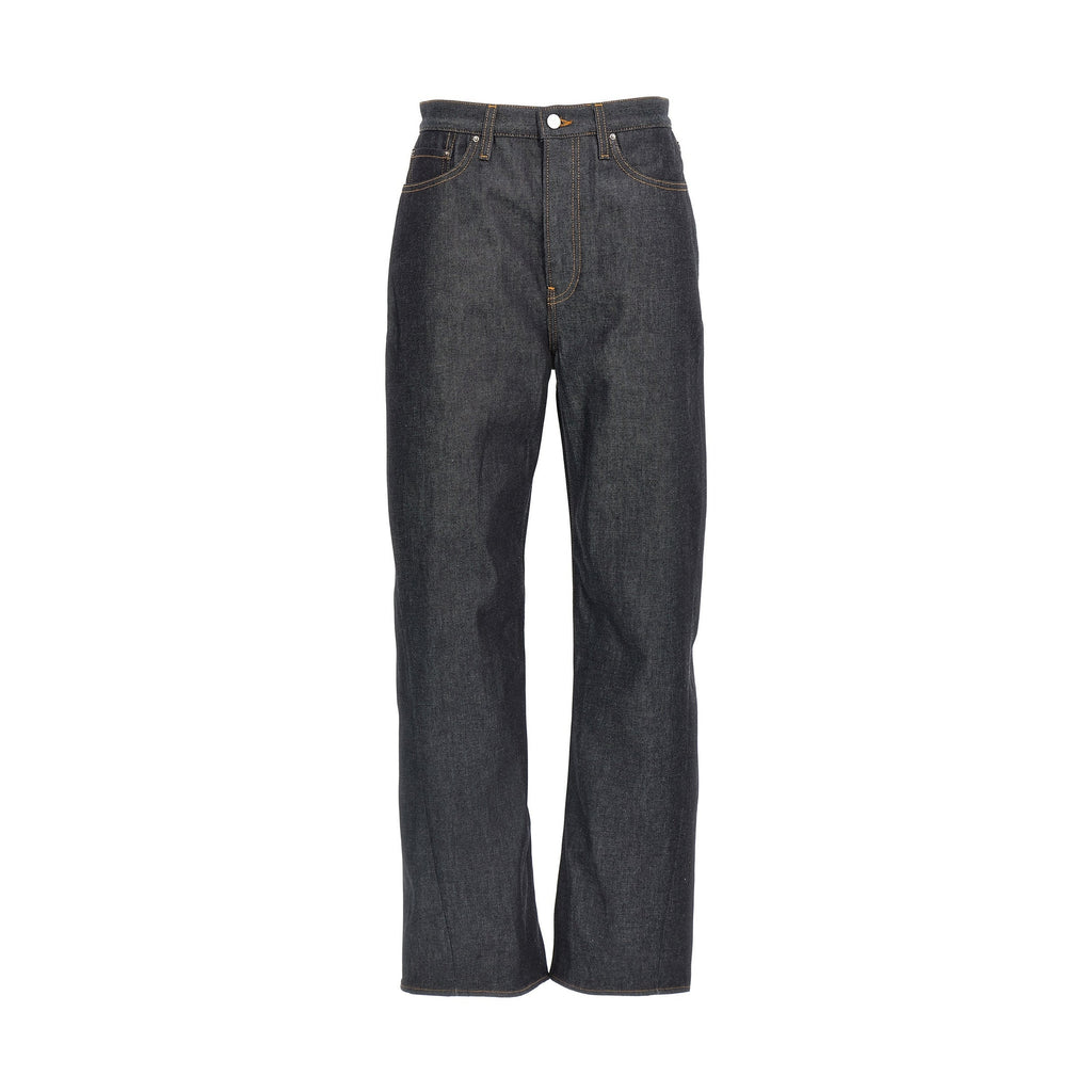 Blue Cotton Jeans Denim
