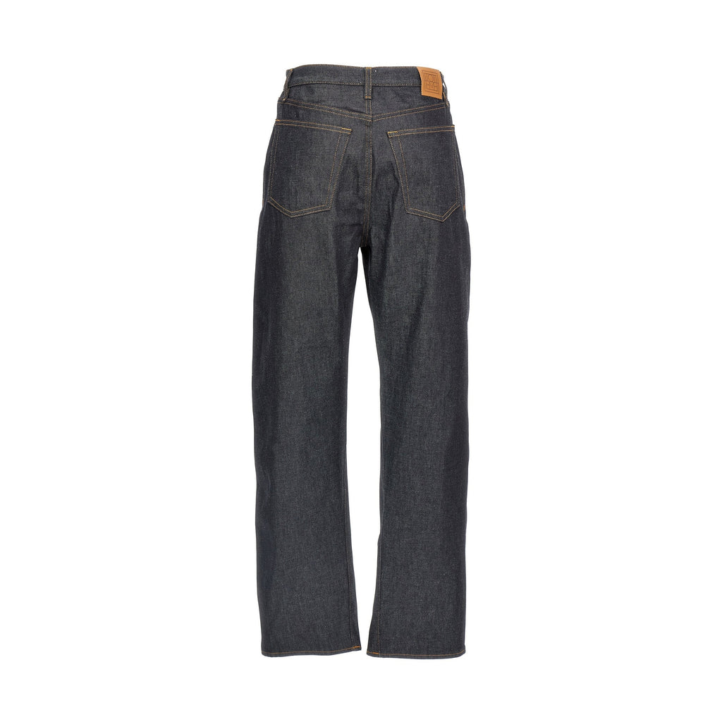 Blue Cotton Jeans Denim