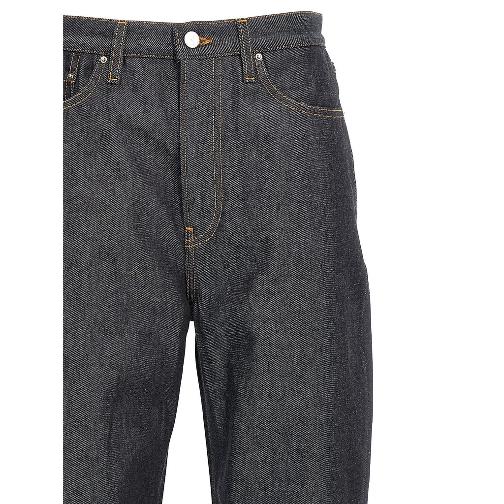 Blue Cotton Jeans Denim