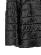 Black Polyamide Full-Length Jacket
