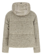 Beige Wool Full-Length Jacket