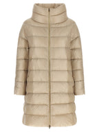 Beige Polyamide Coat