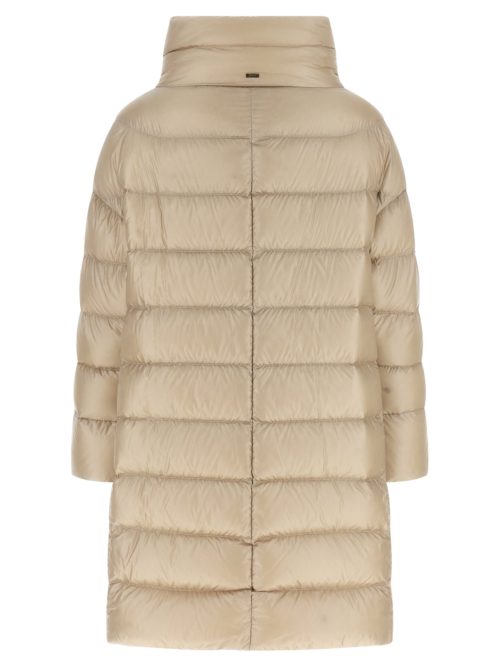Beige Polyamide Coat