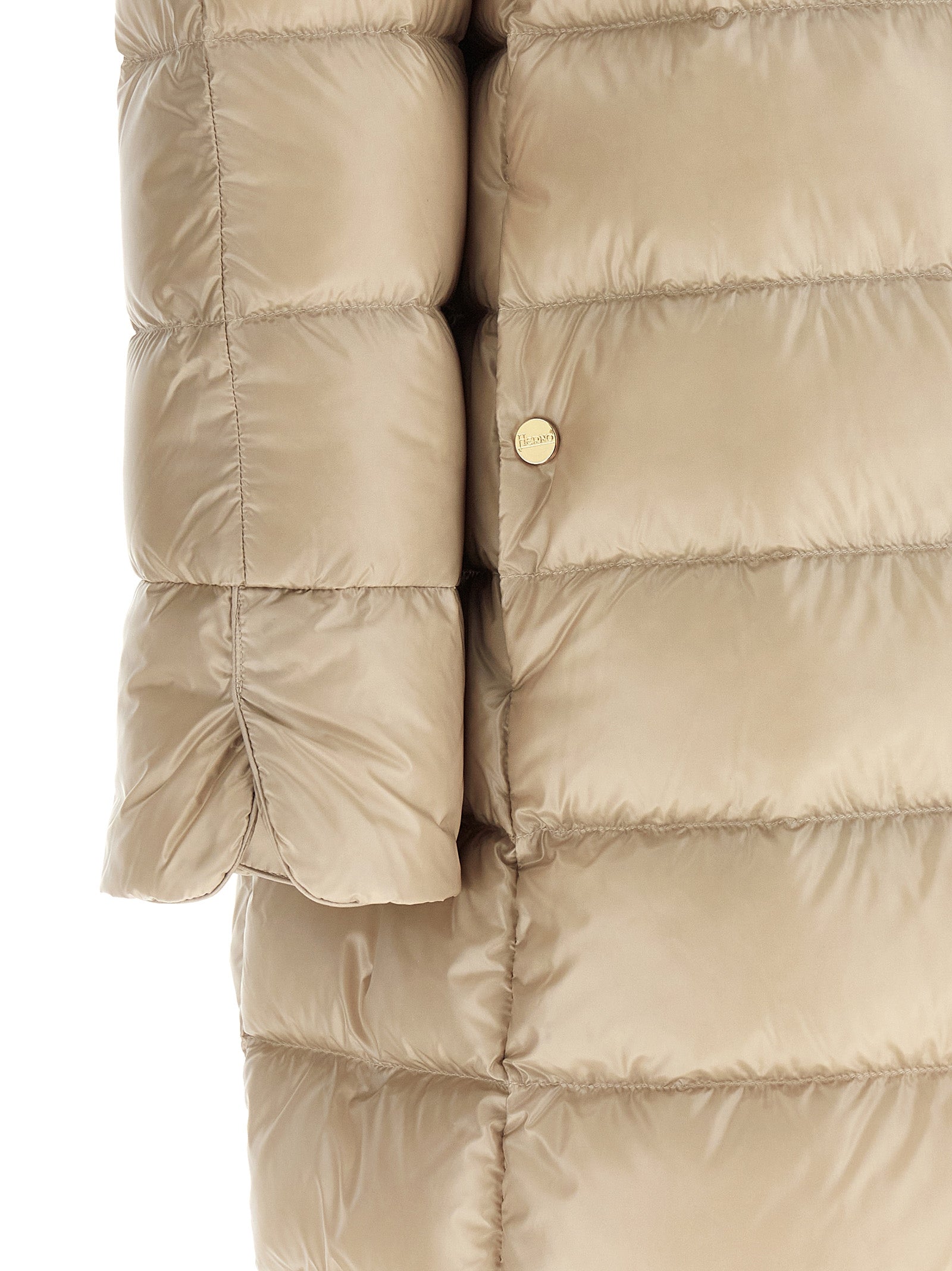 Beige Polyamide Coat
