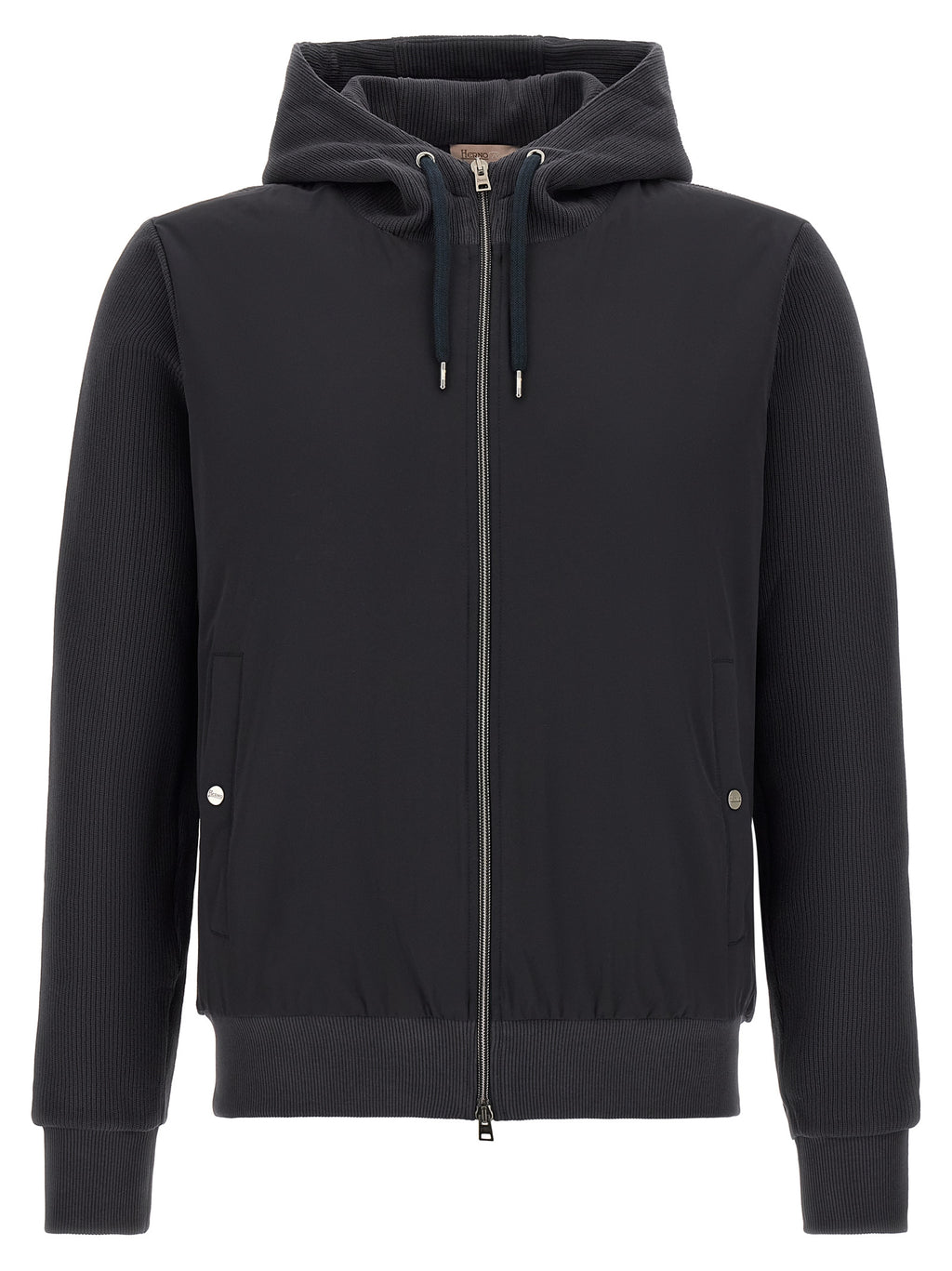 Blue Cotton Shell Jacket