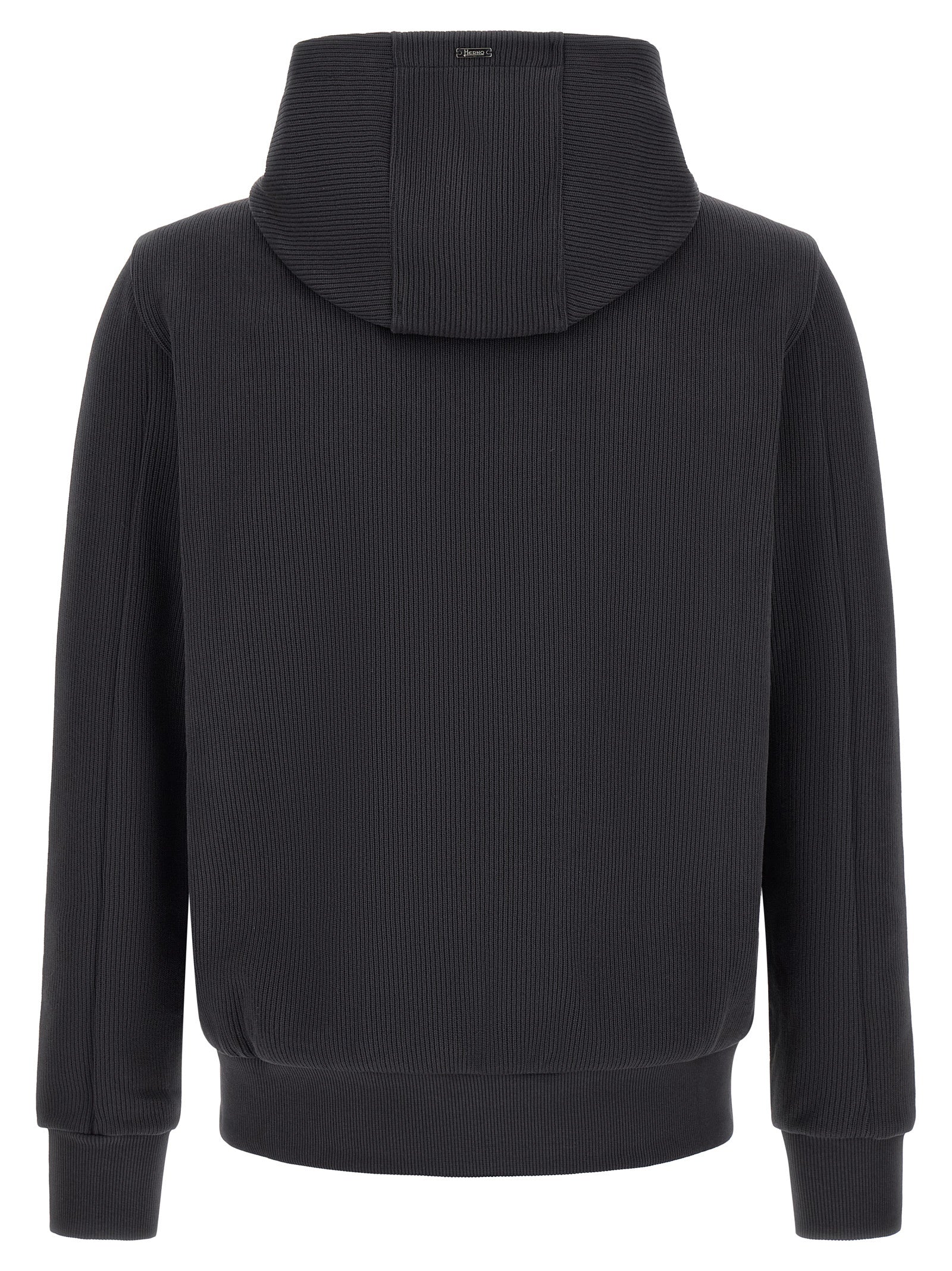 Blue Cotton Shell Jacket