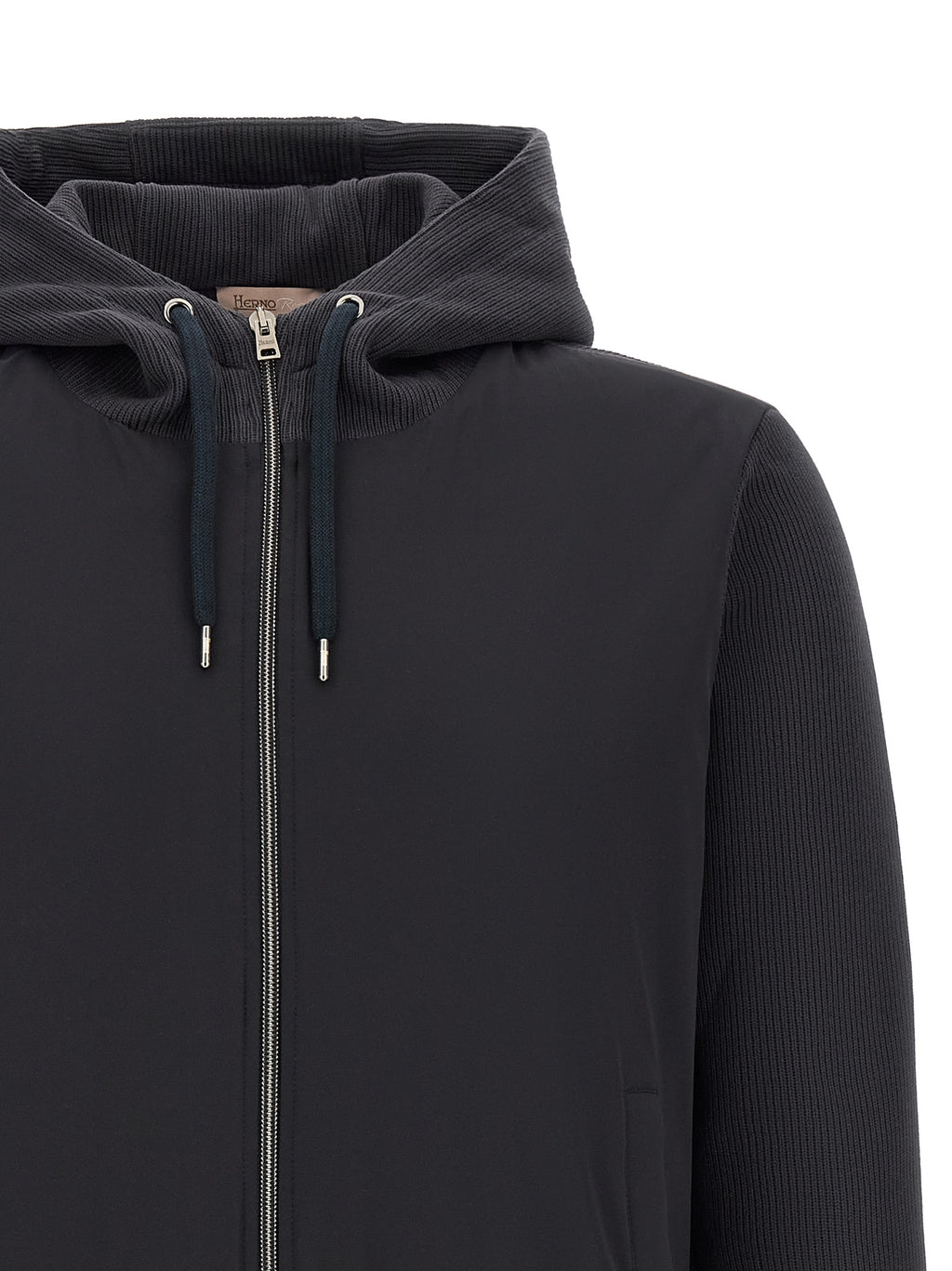 Blue Cotton Shell Jacket