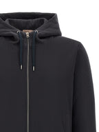 Blue Cotton Shell Jacket