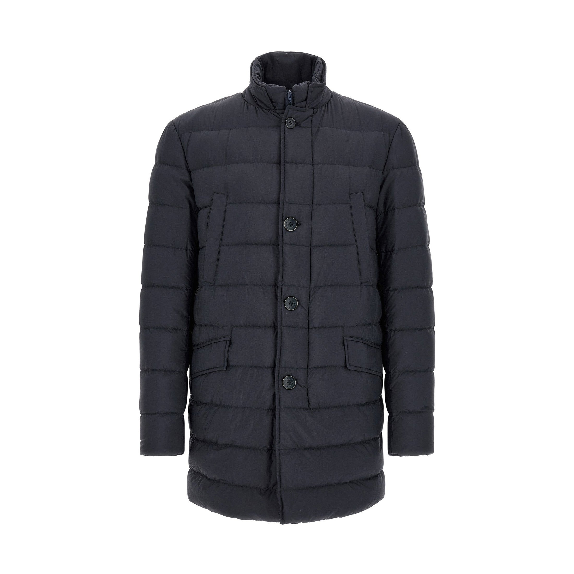 Blue Polyamide Coat