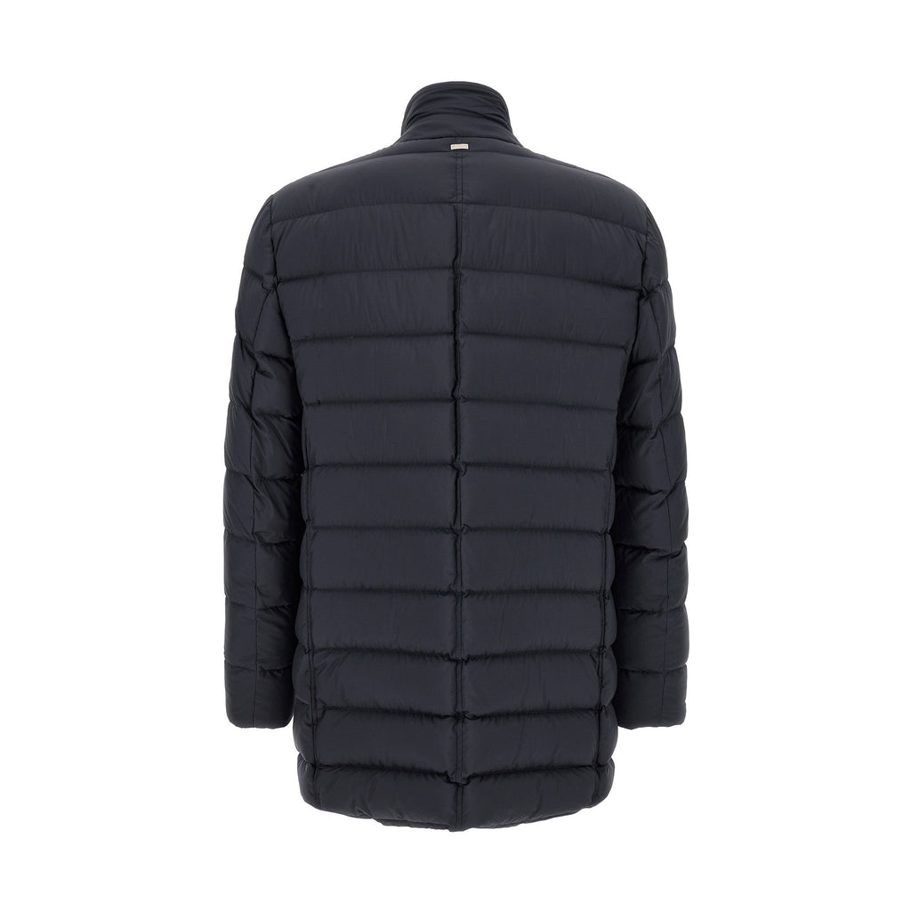 Blue Polyamide Coat