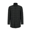 Black Polyamide Full-Length Jacket