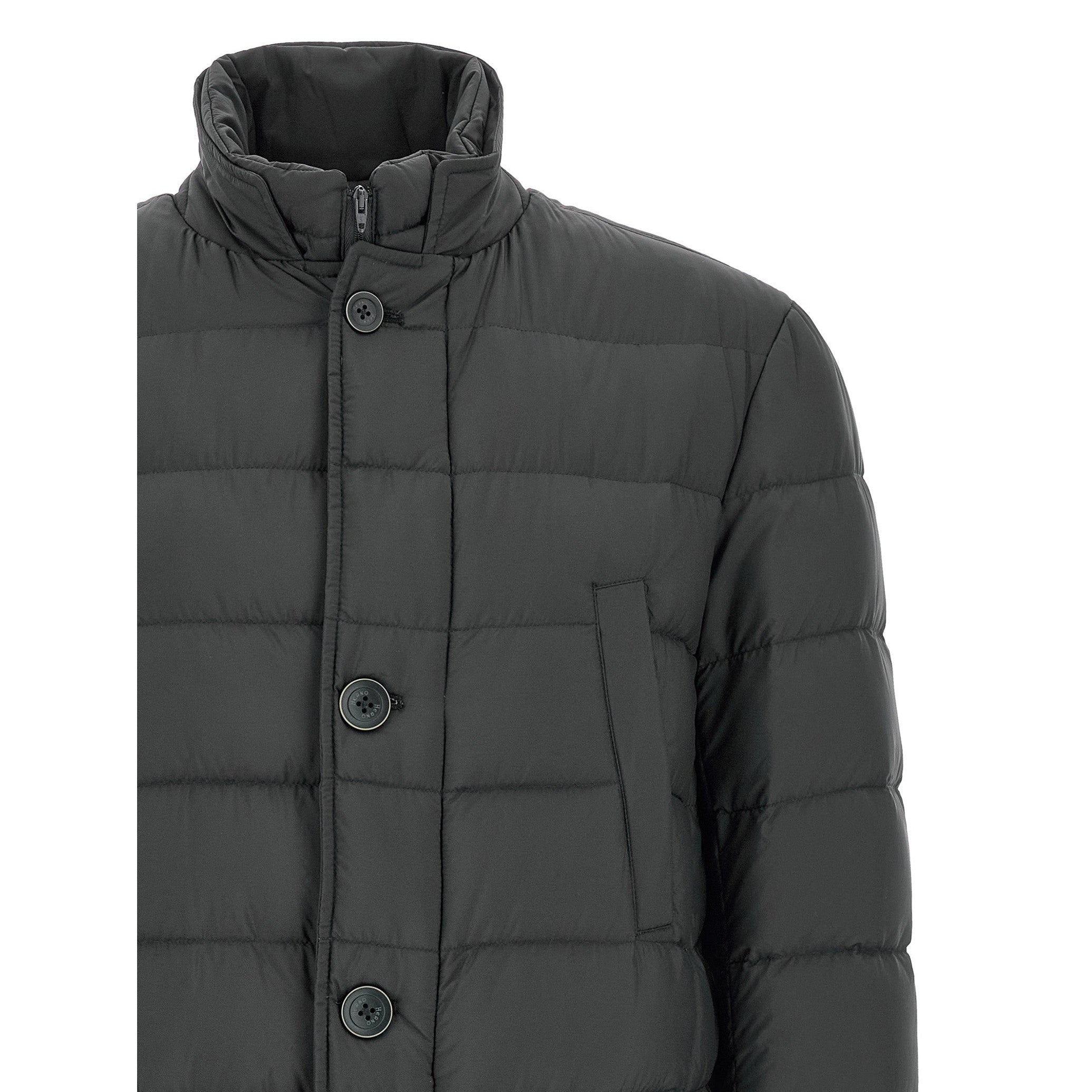 Gray Polyamide Coat