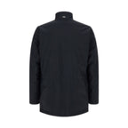 Blue Polyamide Full-Length Jacket