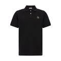 Black Leather Polo Shirt